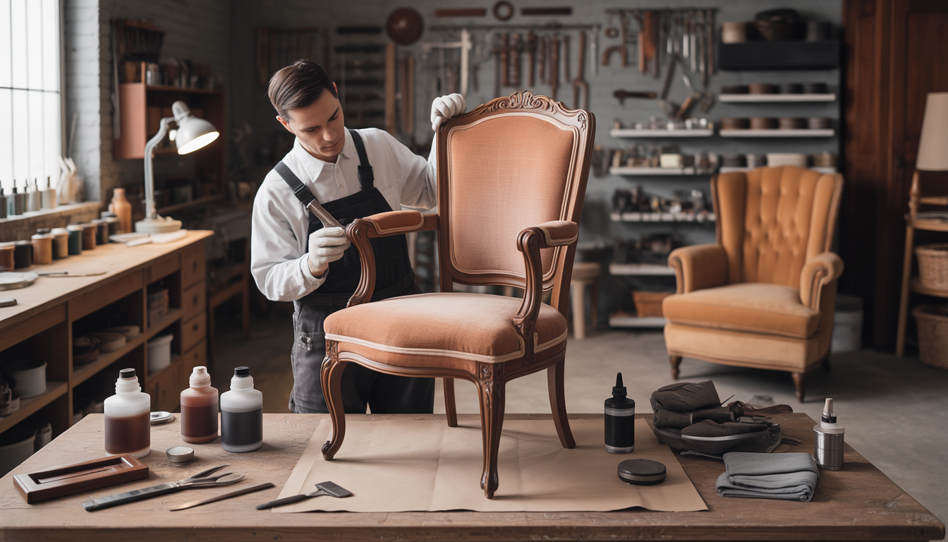 Professional furniture restoration service
